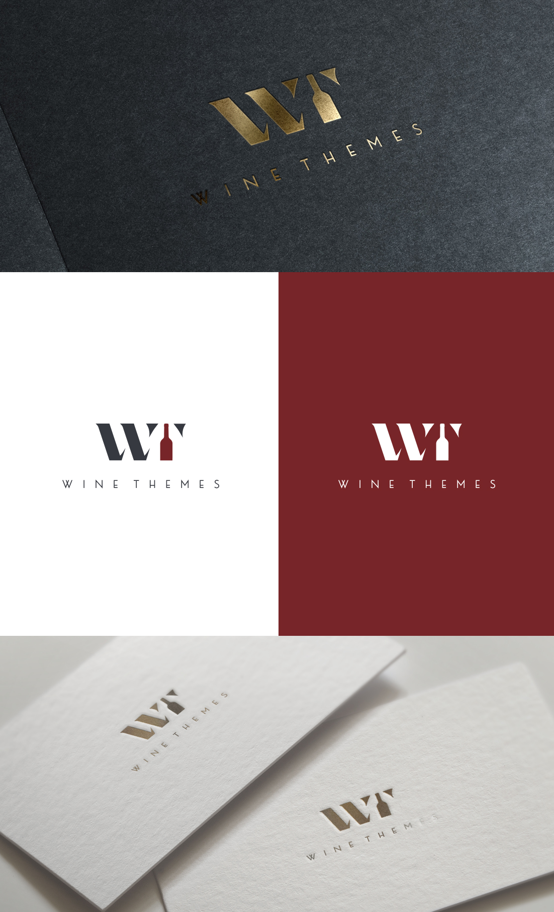 Logo Design by GLDesigns for wine themes | Design: #26097358