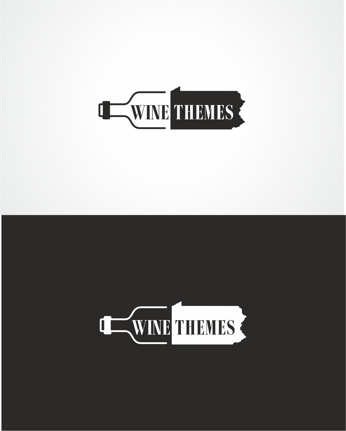 Logo Design by Dave Paresh for wine themes | Design #26099296