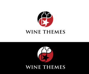 wine themes | Logo Design by drekkk