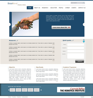 Web Design by pb for this project | Design: #744631