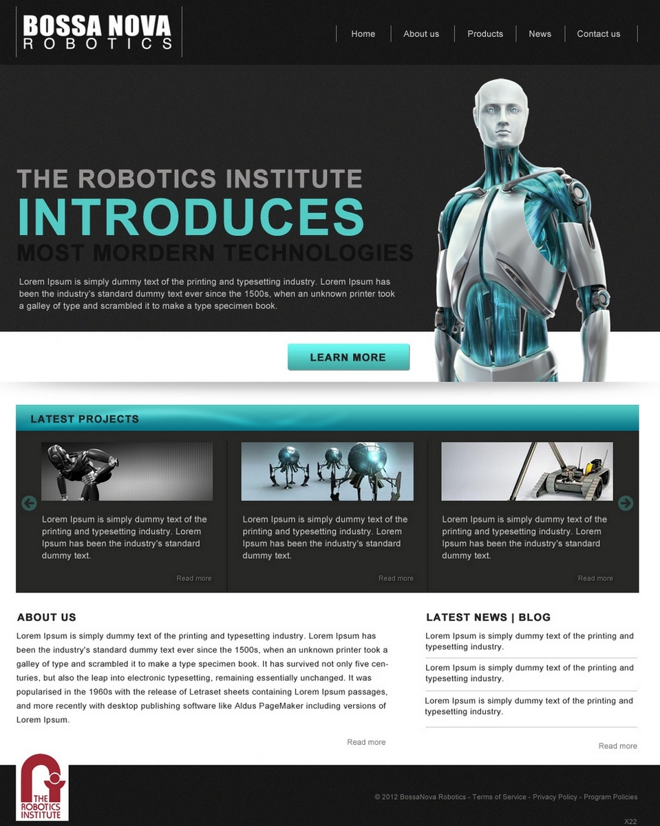 Web Design by pb for this project | Design #744634