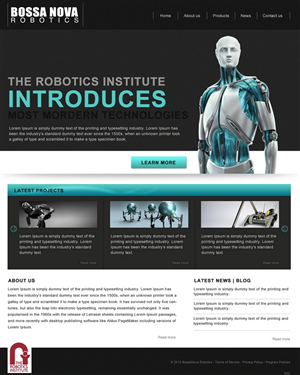 Web Design by pb for this project | Design: #744634