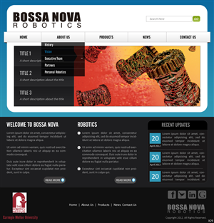 Web Design by pb for this project | Design: #744636
