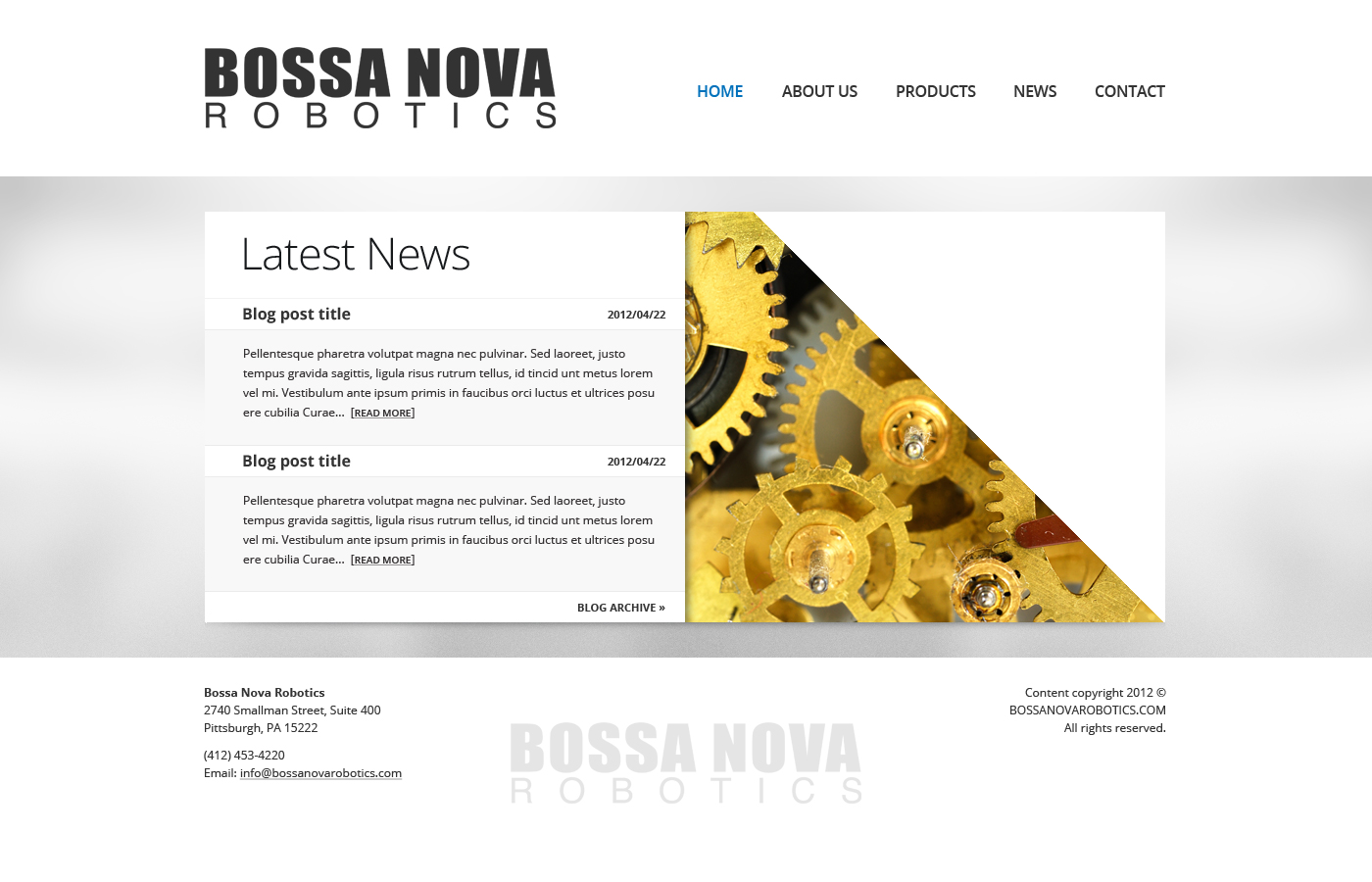 Web Design by Costello Design &amp; Illustration for this project | Design #738250