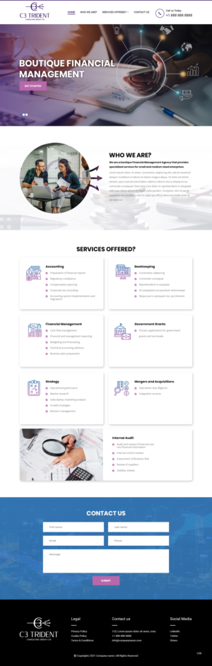 Web Design by pb for this project | Design: #26105616
