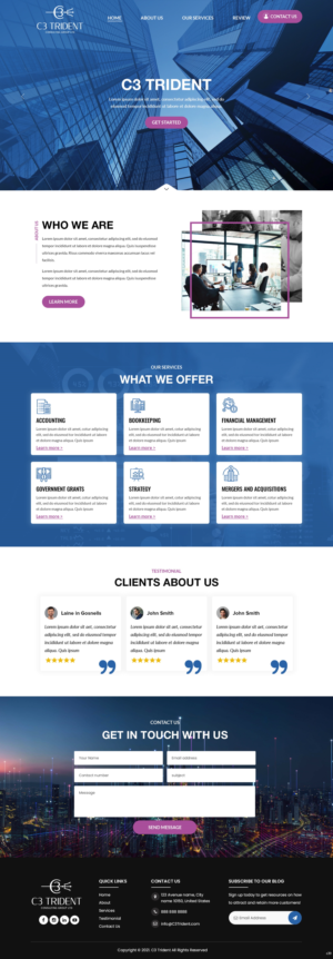 Web Design by pb for this project | Design: #26105617