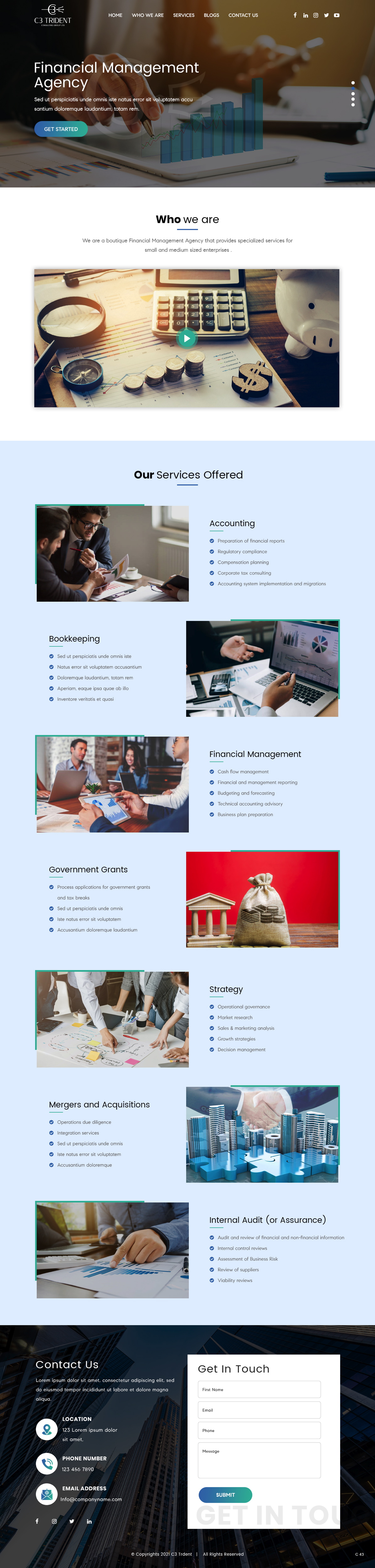 Web Design by pb for this project | Design #26105622