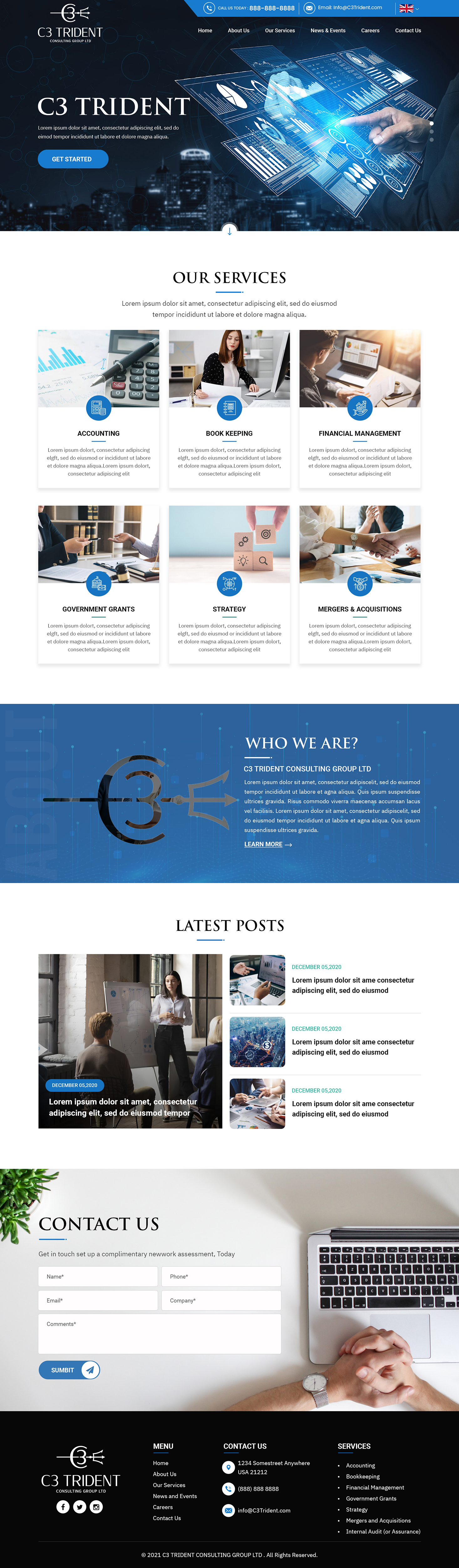 Web Design by Titan Eagle for this project | Design #26101040