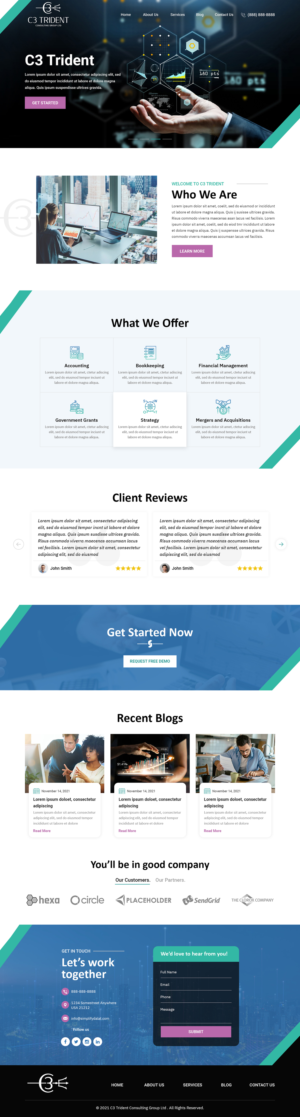 Web Design by Titan Eagle for this project | Design: #26106400