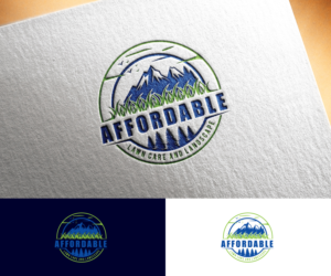 Affordable Lawn Care and Landscape | Logo Design by step forward 2