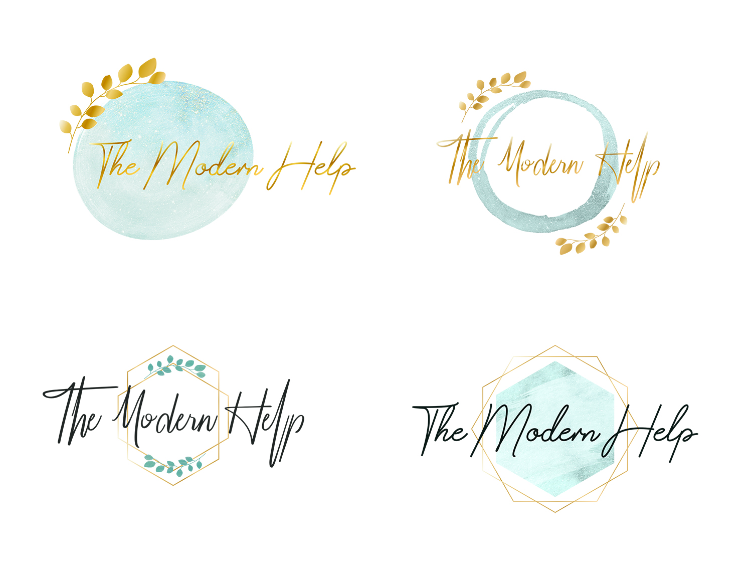 Logo Design by an-designs for The Modern Help | Design #26105692