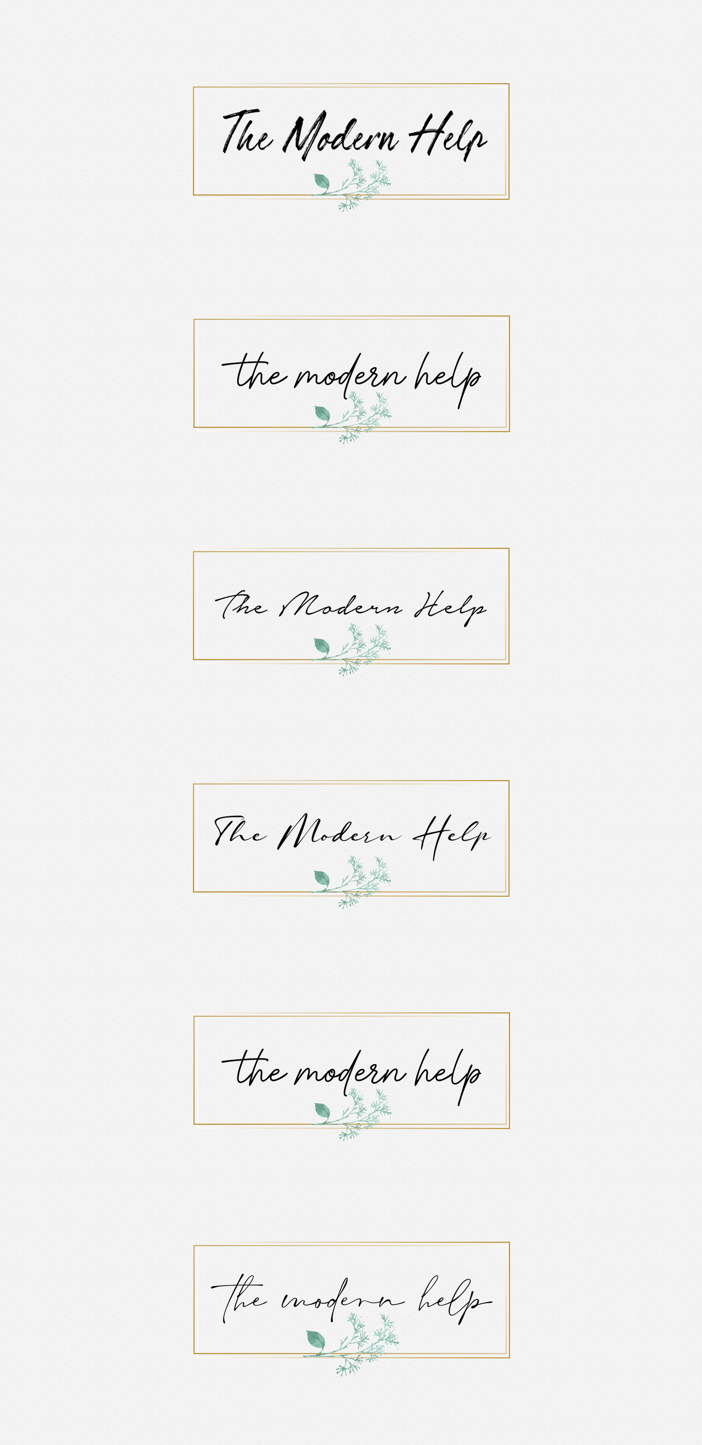 Diseño de Logo por Prestige Studio para The Modern Help | Diseño #26111192