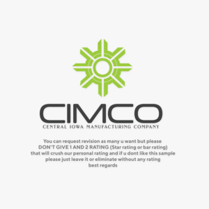 main name- CIMCO,  smaller underneath I want Central Iowa Manufacturing Company( i like this in a semi cursive font).,   I want somewhere Prov. 27:17.,  I like the idea of welding sparks(i attached some pics of sparks i kind of like | Logo Design by IdentsArt