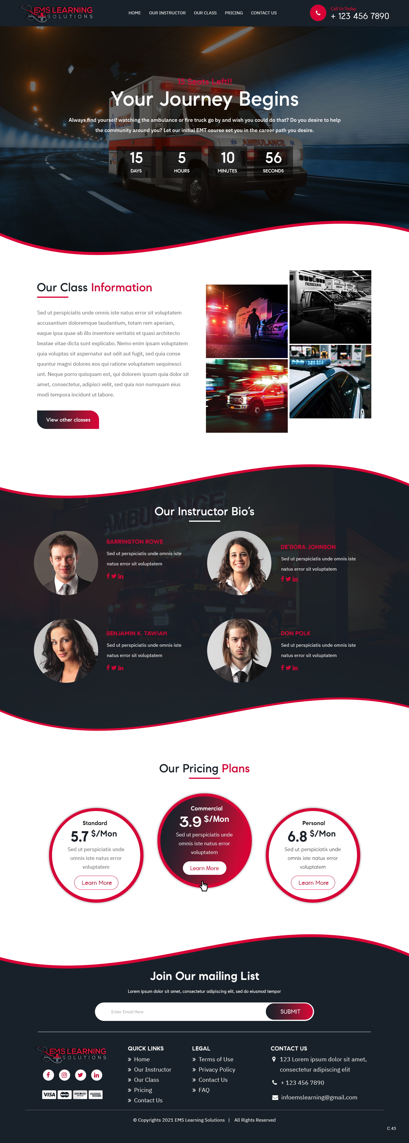 Web Design by pb for EMS Learning Solutions | Design: #26105646