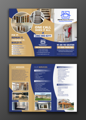 Flyer Design by ecorokerz for BKG Handyman Services | Design: #26115028