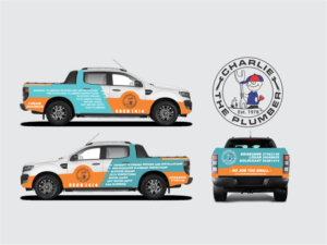 Design de Covering de Véhicule par Bee Bee pour CHARLIE THE PLUMBER | Design : #26139129