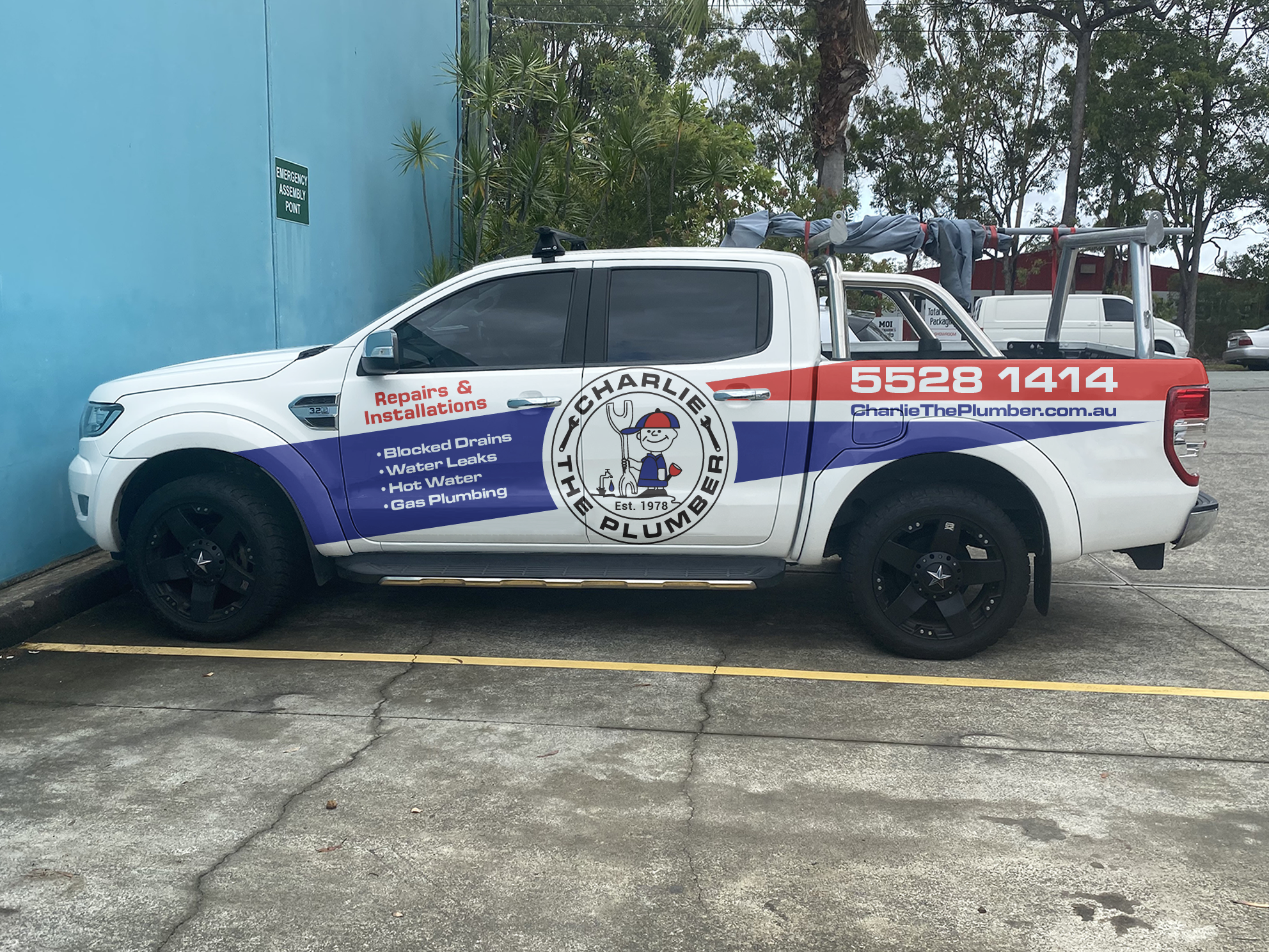 Car Wrap Design by Adi Saos for CHARLIE THE PLUMBER | Design #26109248