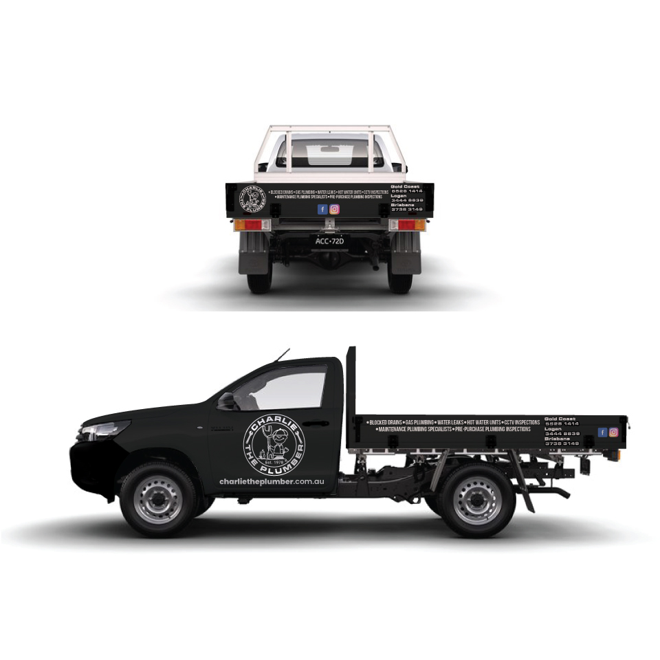 Car Wrap Design by Yoga Tri for CHARLIE THE PLUMBER | Design #26178886