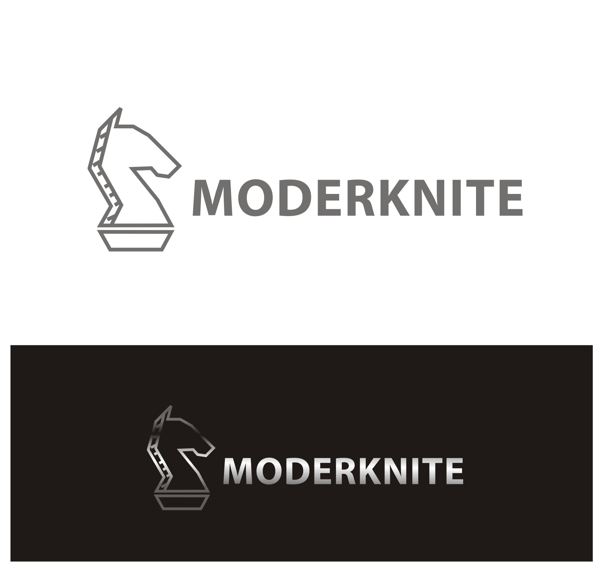 Logo Design by Falguni for Moderknite | Design #26116883