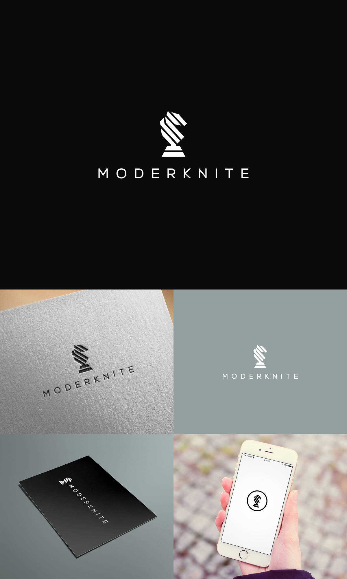 Logo Design by NineOwl for Moderknite | Design #26114590