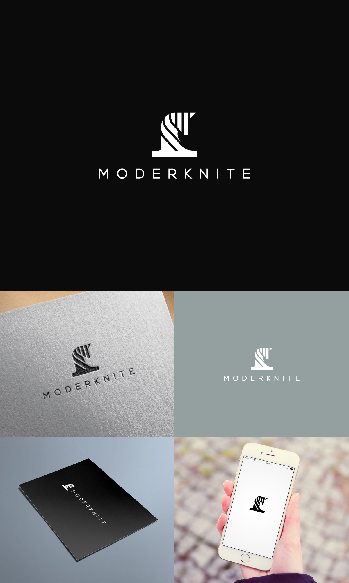 Logo Design by NineOwl for Moderknite | Design #26124159