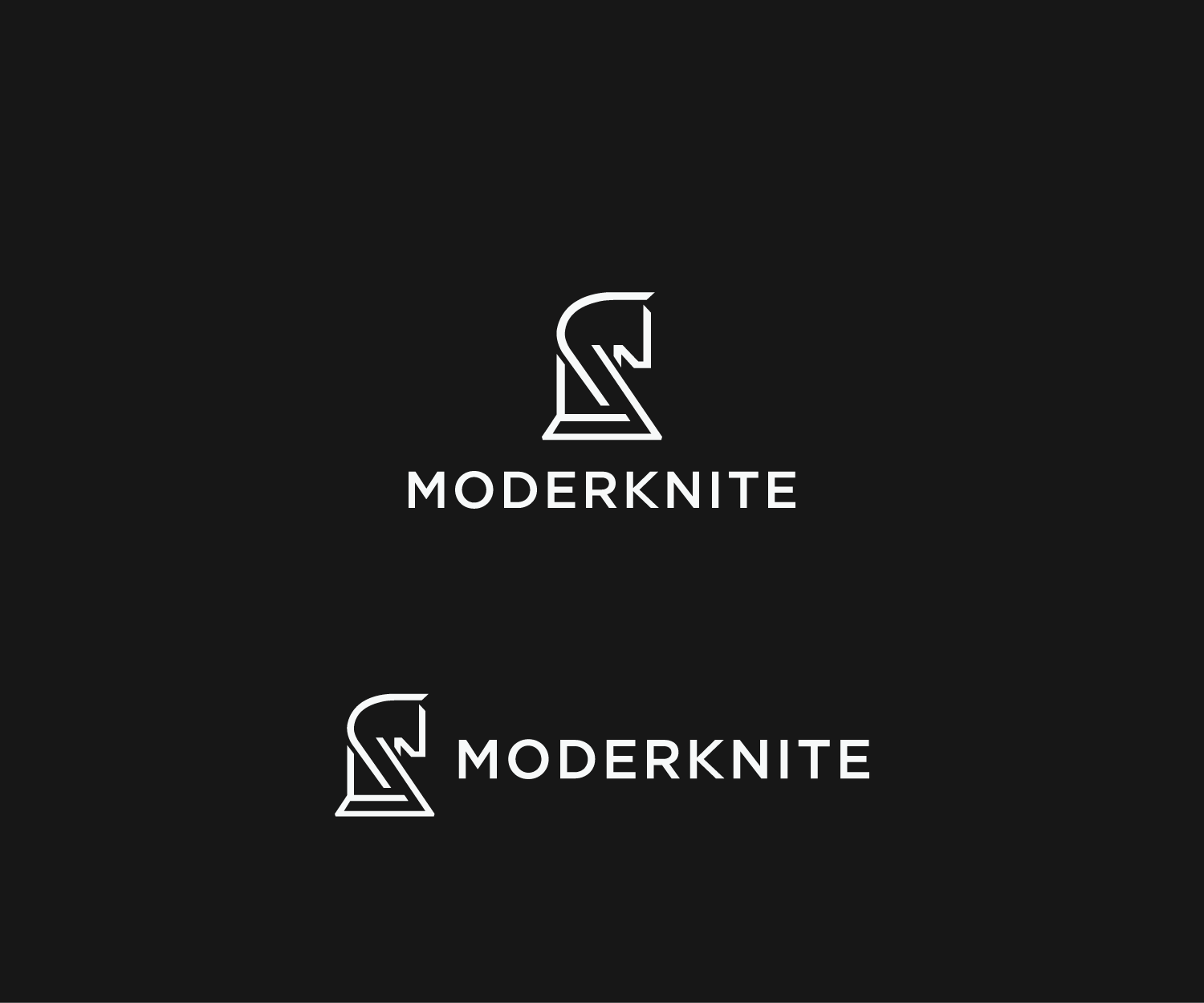 Logo Design by anico for Moderknite | Design #26117911