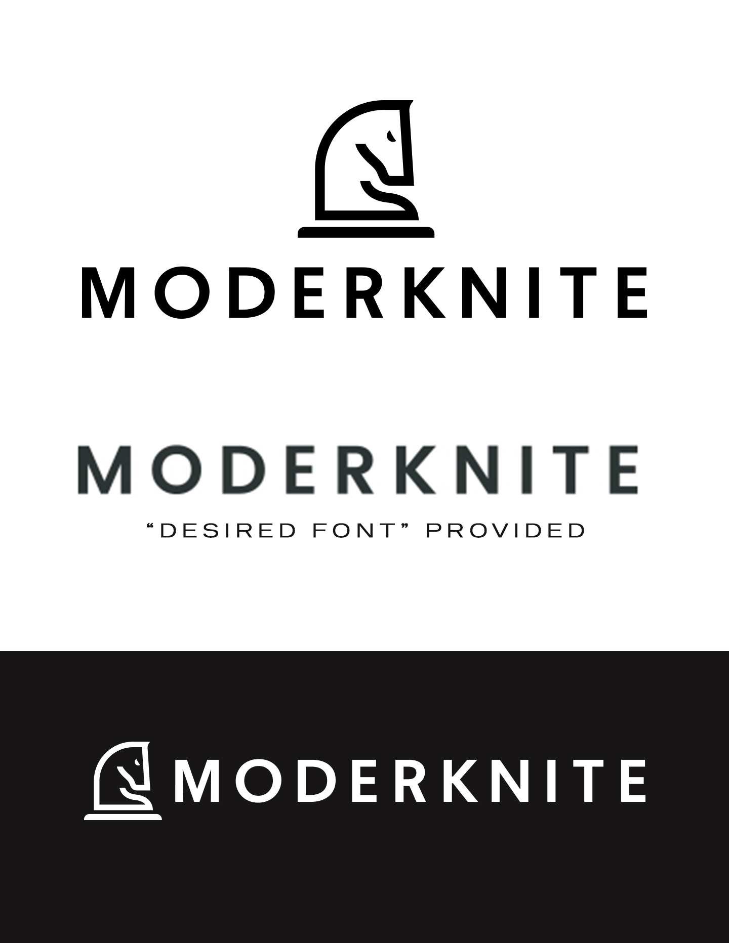 Logo Design by josedomingo for Moderknite | Design #26125504