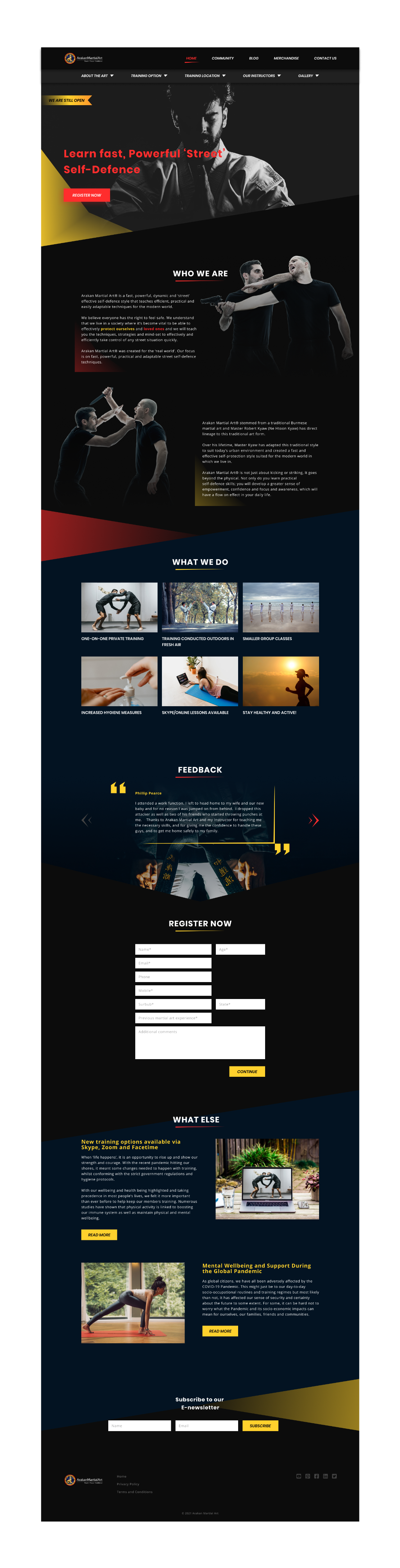 Web Design by wahyu azizi for this project | Design #26142578