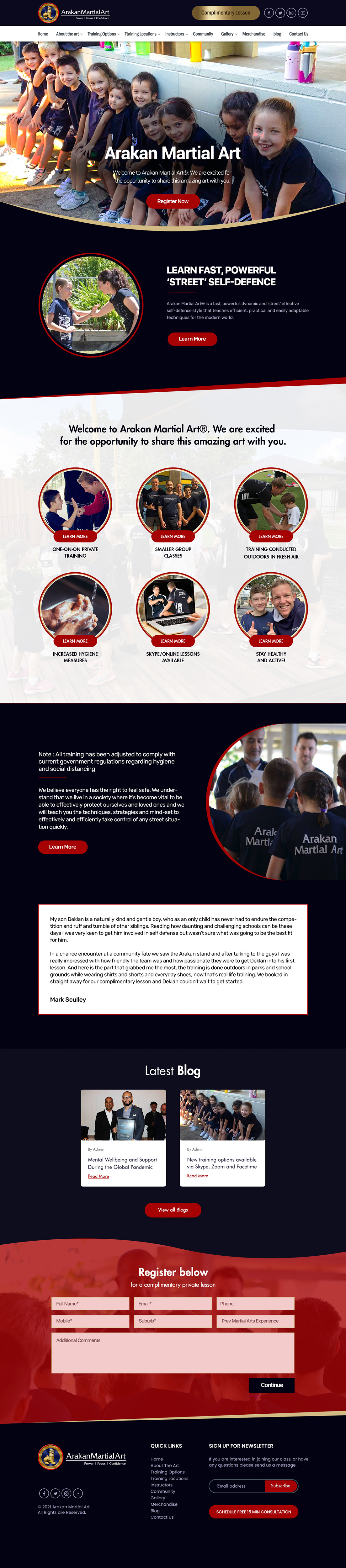 Web Design by Shijo John for this project | Design #26107879