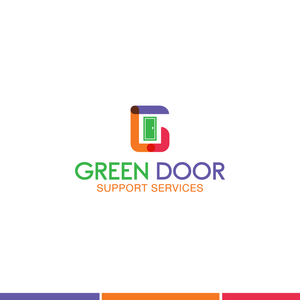 Logo Design by ARTDOTBUMBA HOUSE OF DESIGN for Green Door Support Services | Design #26126928