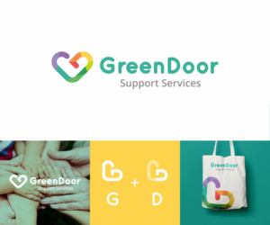 Diseño de Logo por Ubaey para Green Door Support Services | Diseño: #26121423