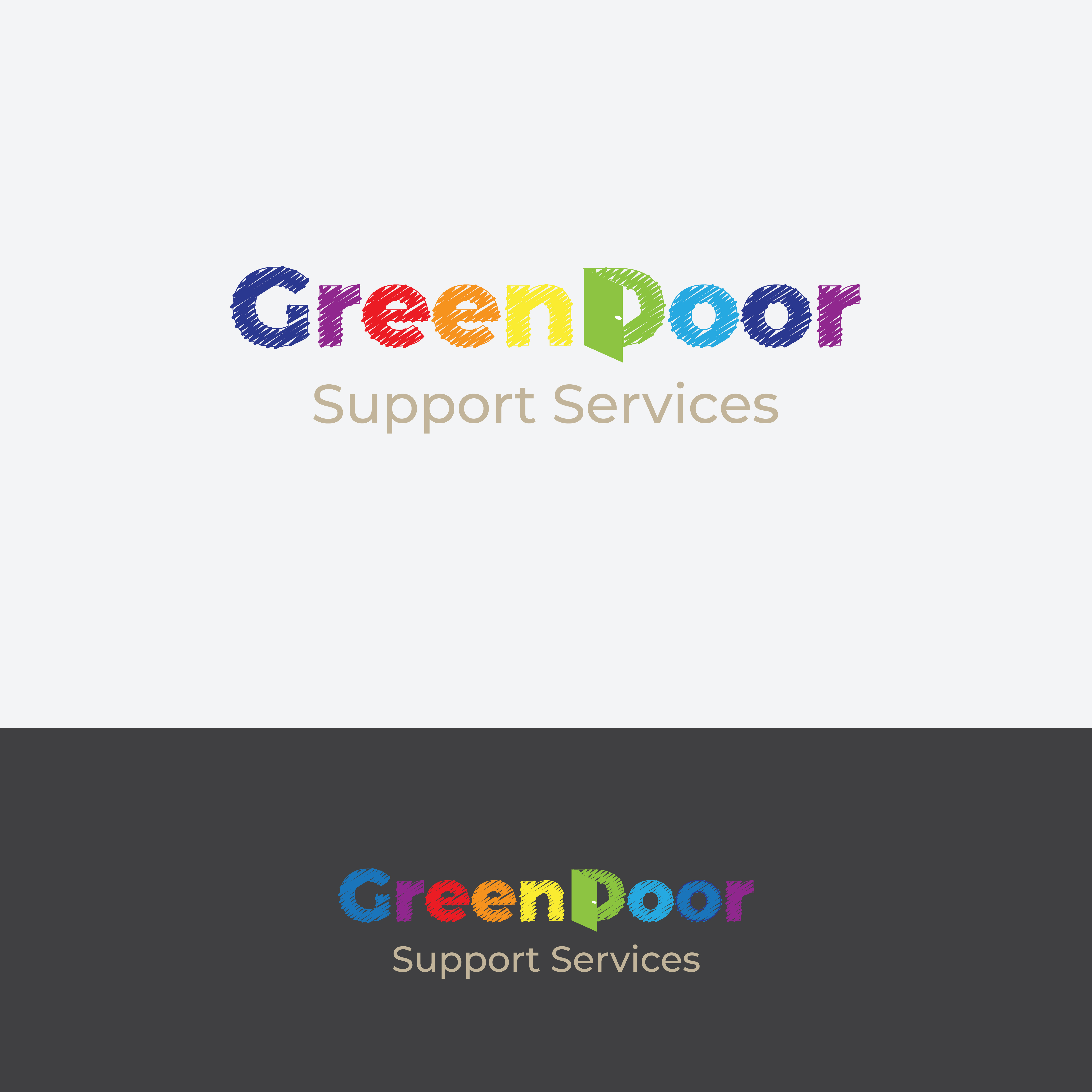 Logo Design by Elizabeta for Green Door Support Services | Design #26122555