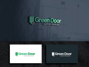 Diseño de Logo por ArtSamurai para Green Door Support Services | Diseño: #26114062