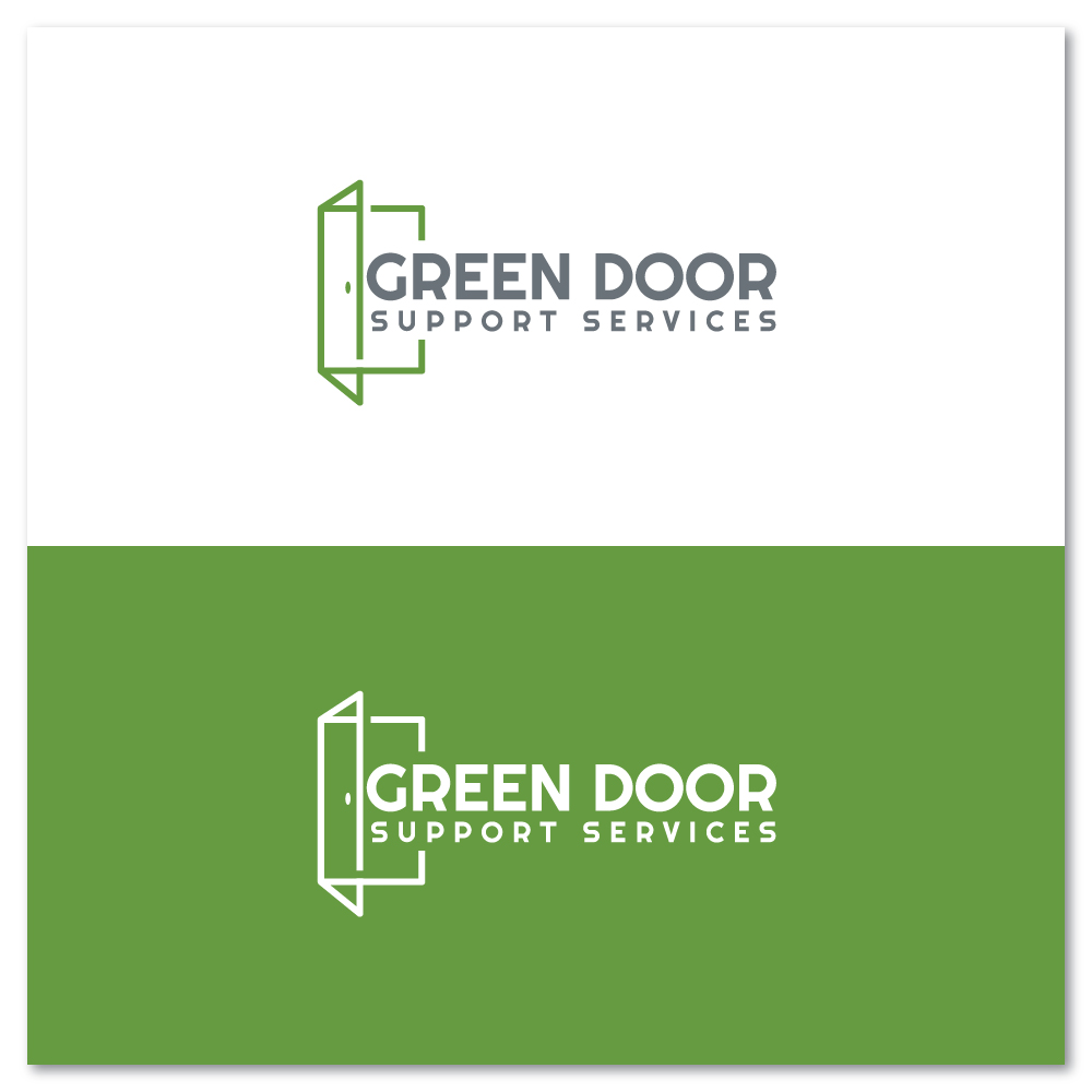 Logo-Design von Sujit Banerjee für Green Door Support Services | Design #26110775