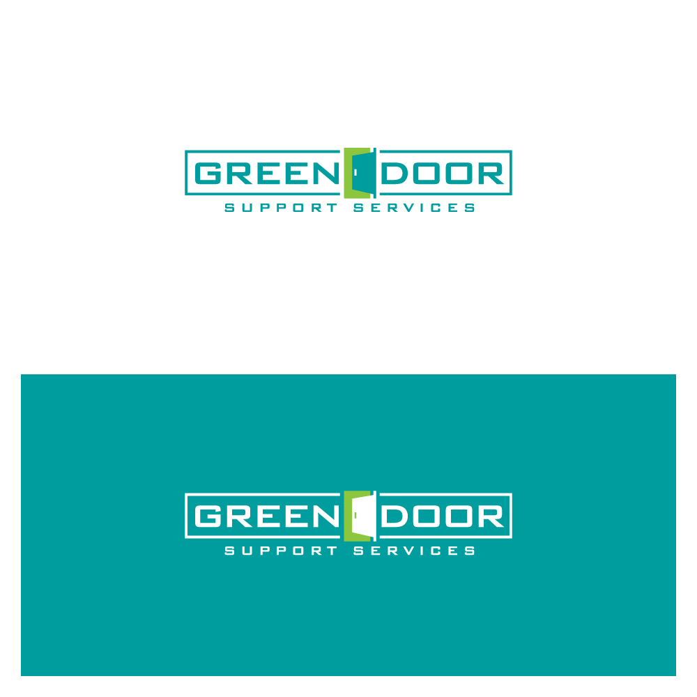 Logo Design by Sujit Banerjee for Green Door Support Services | Design #26110778