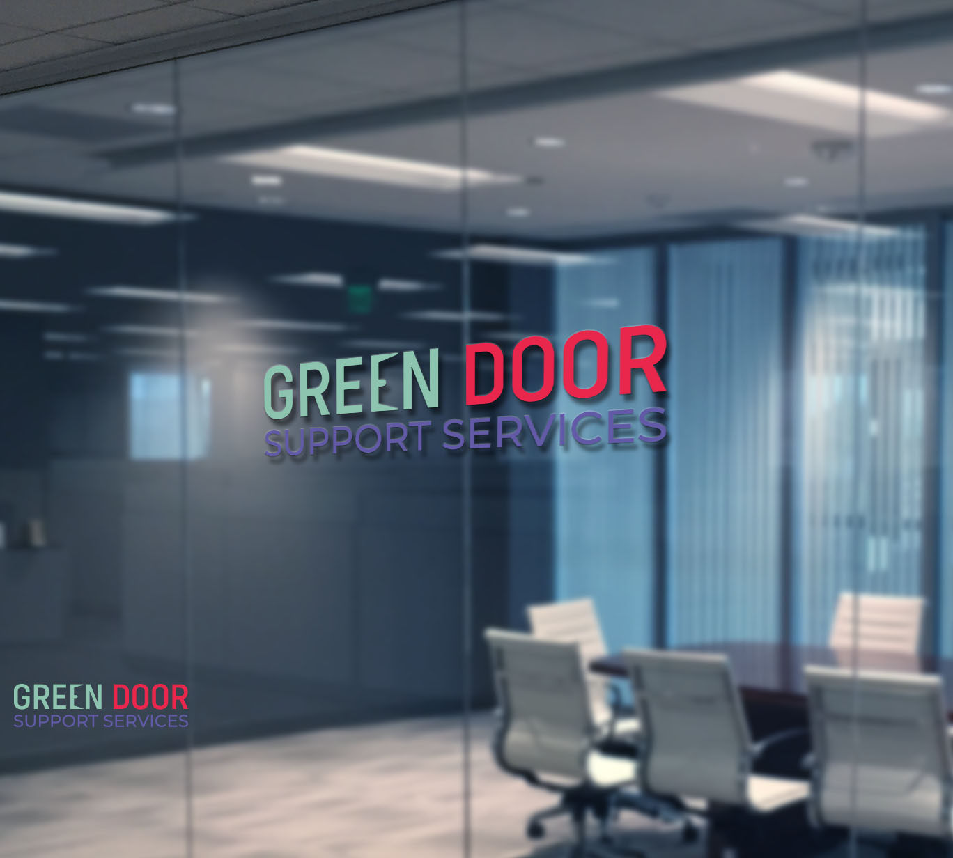 Logo Design by Verified artistry (Design garden) for Green Door Support Services | Design #26141092