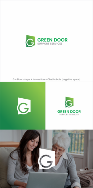 Logo Design by Naavyd for Green Door Support Services | Design: #26112181