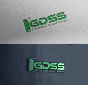 Green Door Support Services | Logo Design by mam1
