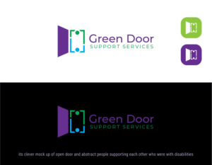 Logo Design by nandkumar for Green Door Support Services | Design: #26127827