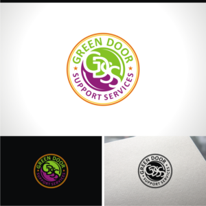 Logo Design by e-graphics for Green Door Support Services | Design: #26112299