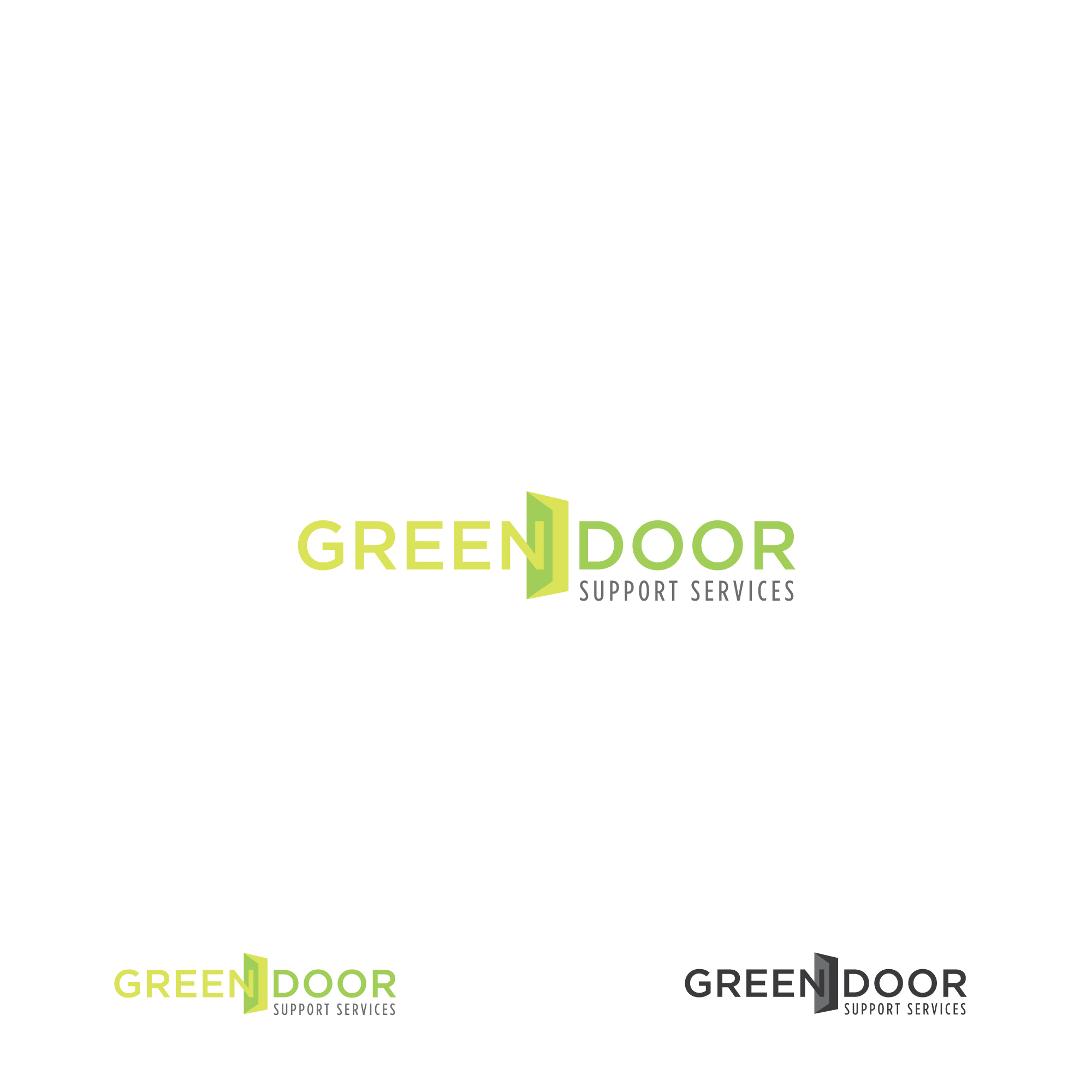 Logo Design by Moumita_ for Green Door Support Services | Design #26121204
