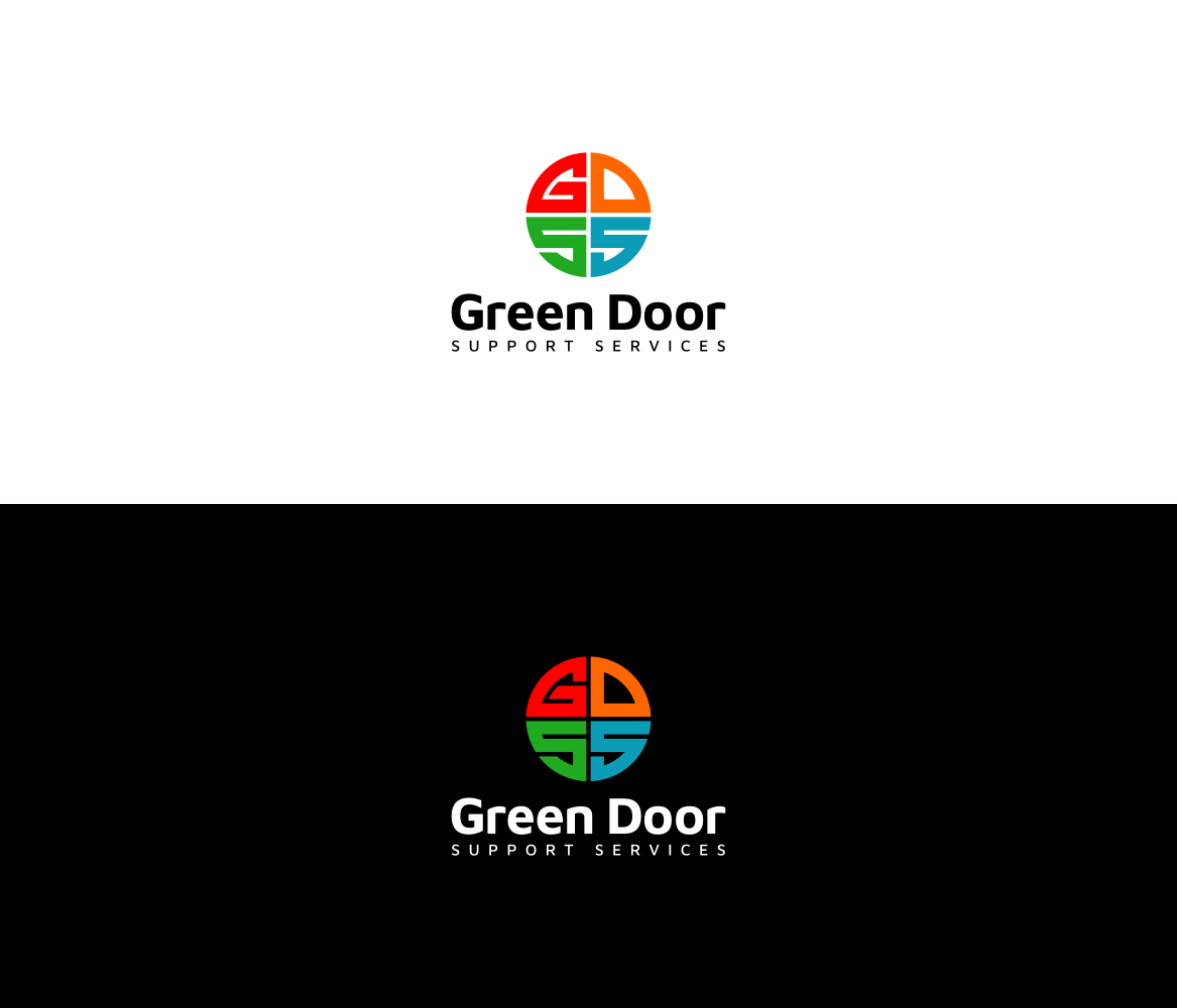 Logo Design by Riaper for Green Door Support Services | Design #26109938