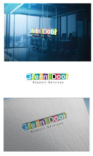 Logo Design by Walker Designer 2 for Green Door Support Services | Design: #26138698