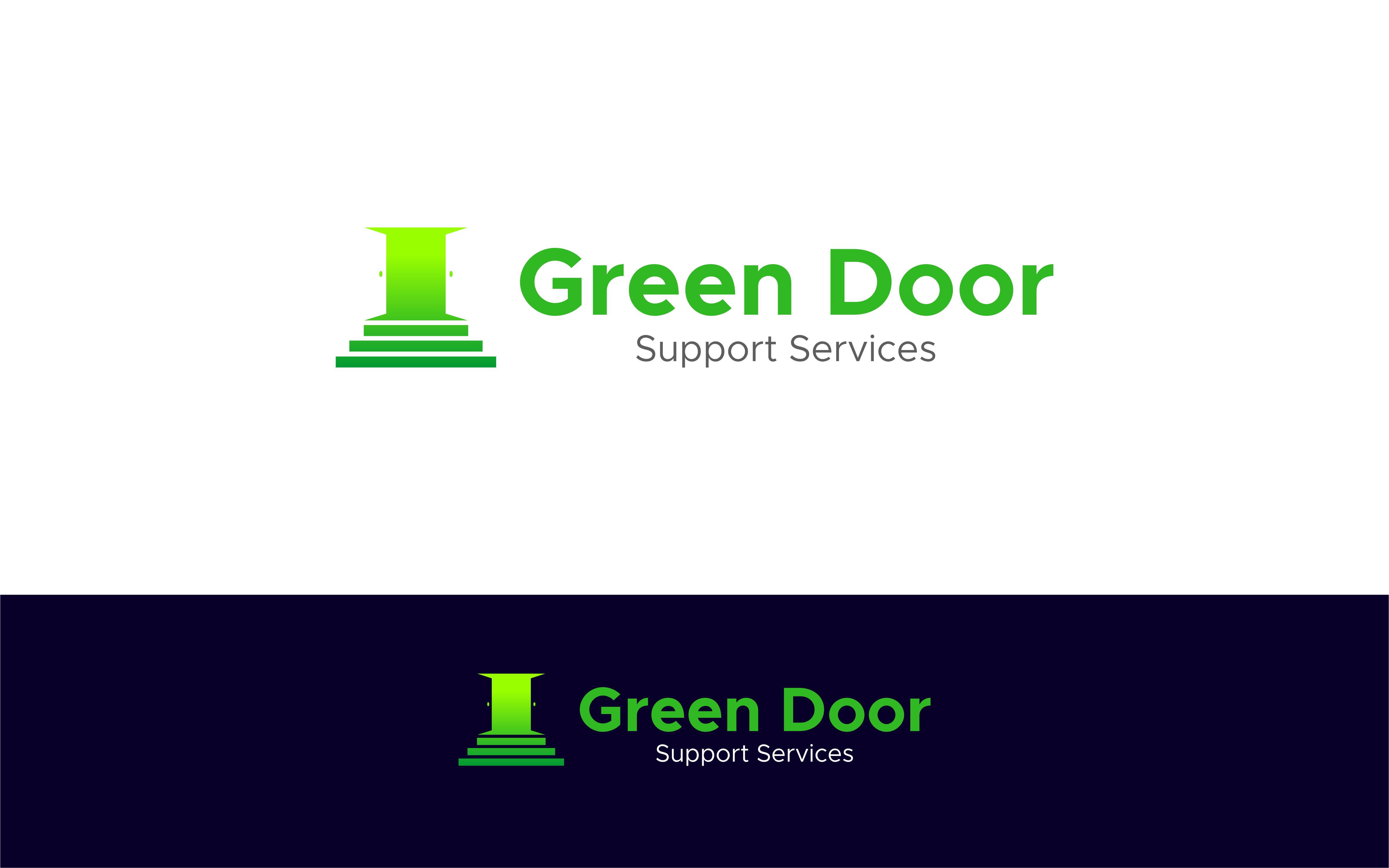 Logo Design by RAN MEI JS for Green Door Support Services | Design #26121511
