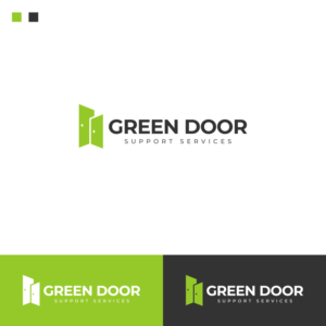 Logo Design by fadd for Green Door Support Services | Design: #26110423