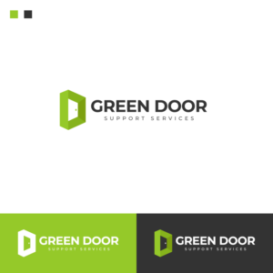 Logo Design by fadd for Green Door Support Services | Design: #26110461
