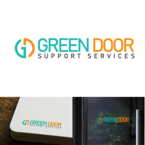 Logo Design by edsel.dain128 for Green Door Support Services | Design: #26107469