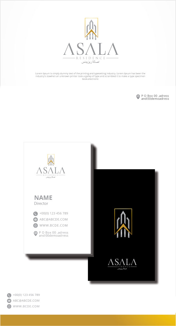 Logo-Design von graphicevolution für Mohammad Al Habib Real Estate Co. | Design #26110181