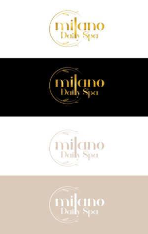 Milano Daily Spa | Logo Design by Juli creation