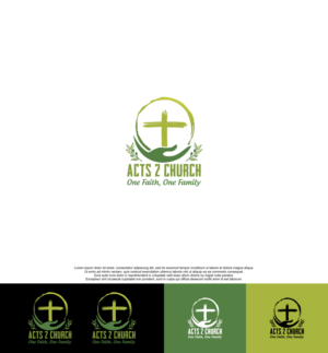 Acts 2 Church | Logo Design by siti MWDesign